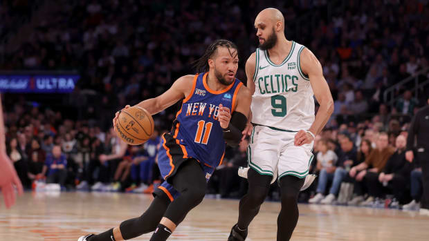 Jalen Brunson Derrick White Celtics